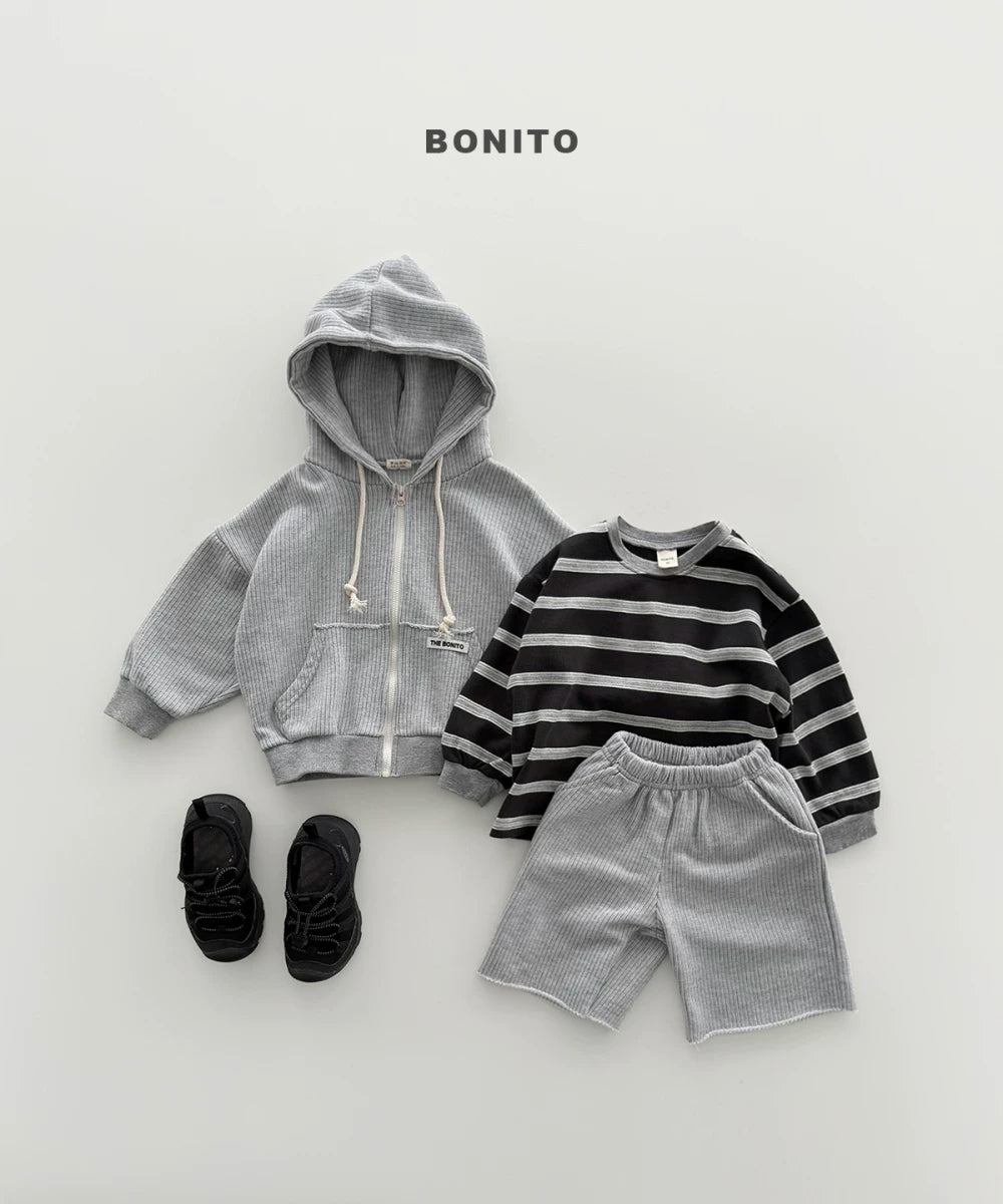 BONITO Waffle Hoodie Set|ワッフルフーディーセット