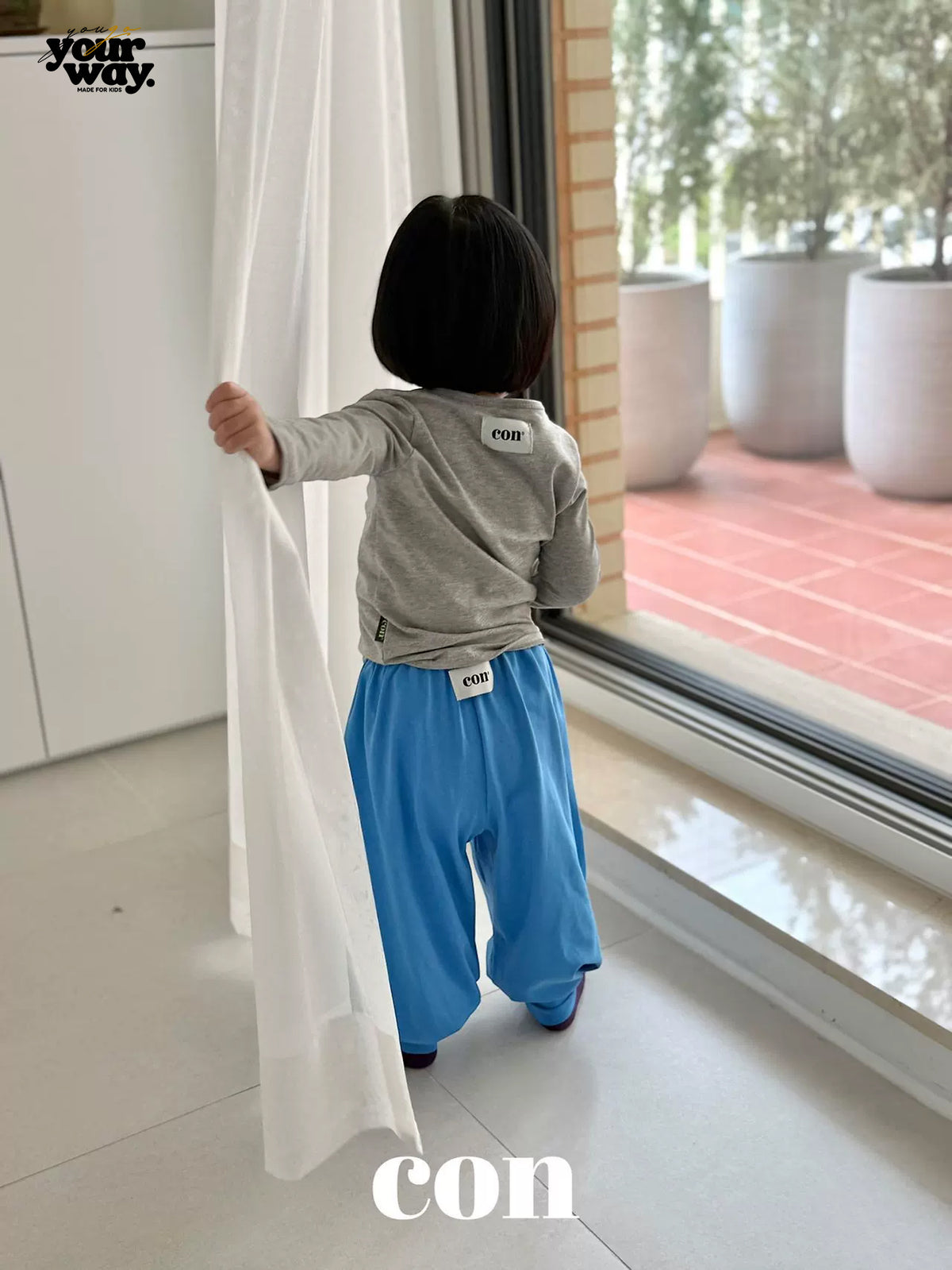CON Basic Long Sleeve Tee|ベーシックロングスリーブTシャツ