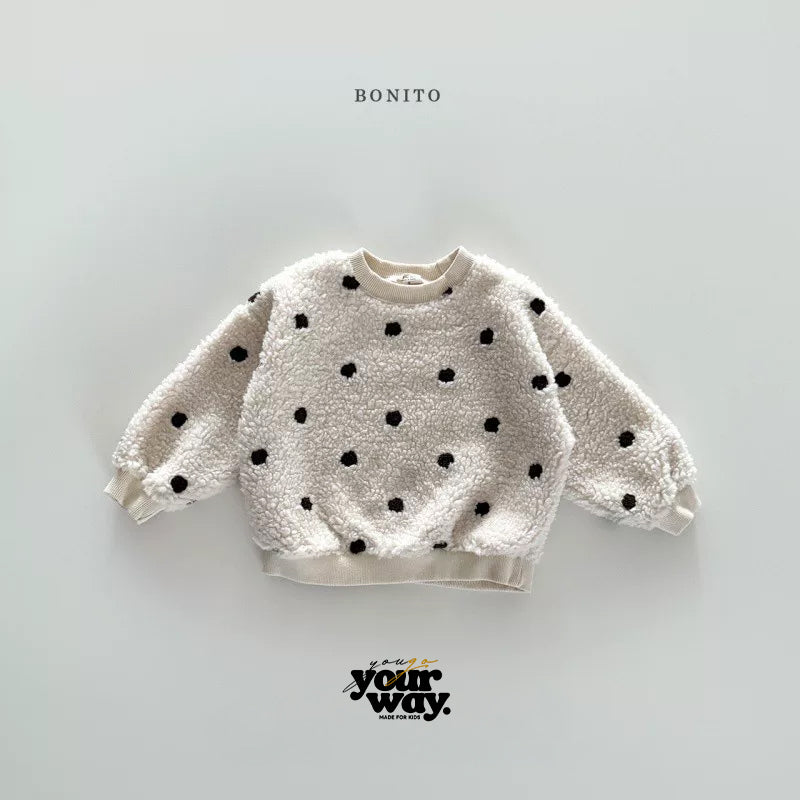 BONITO Fluffy Dot Sweatshirt|フラッフィードットスウェット