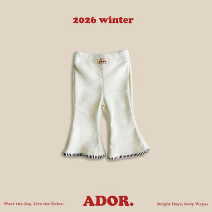Ador.｜メロウブーツカットパンツ【取り寄せ】