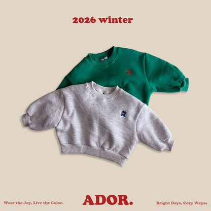 Ador.｜エンブレムスウェット【取り寄せ】