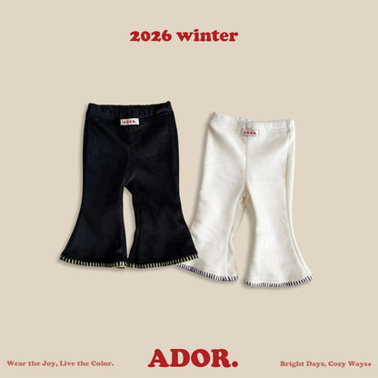 Ador.｜メロウブーツカットパンツ【取り寄せ】