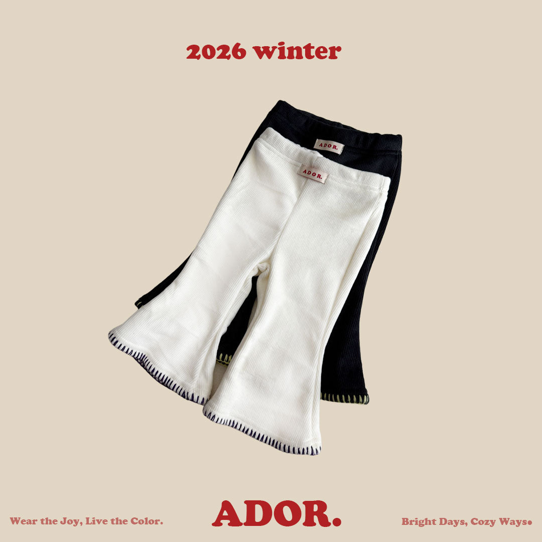 Ador.｜メロウブーツカットパンツ【取り寄せ】