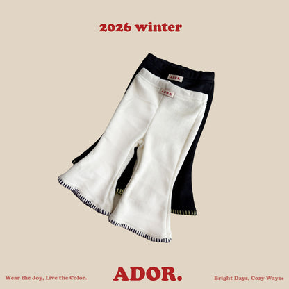 Ador.｜メロウブーツカットパンツ【取り寄せ】