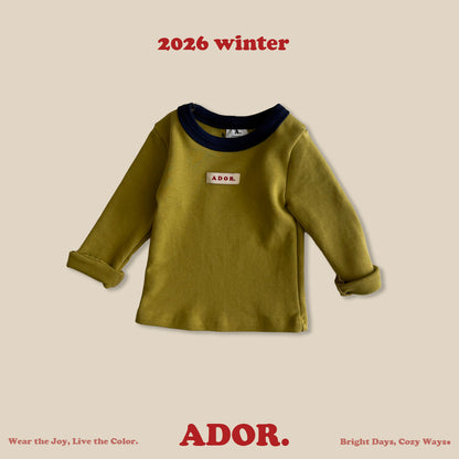 Ador.｜クッキーバイカラーTシャツ【取り寄せ】