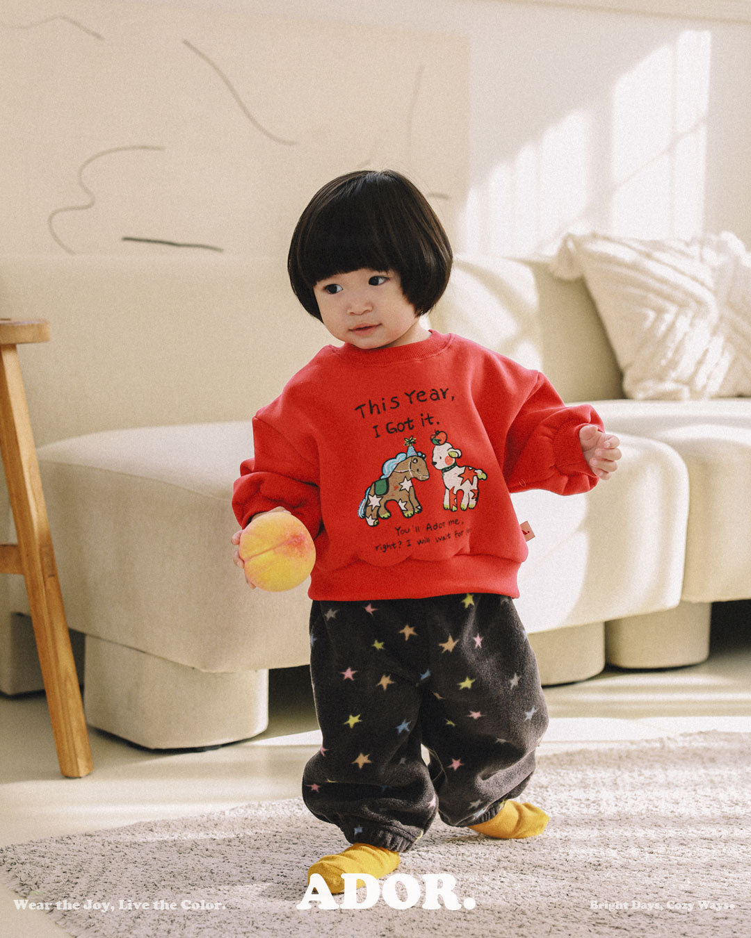 Ador.｜スターファニマルスウェット【取り寄せ】