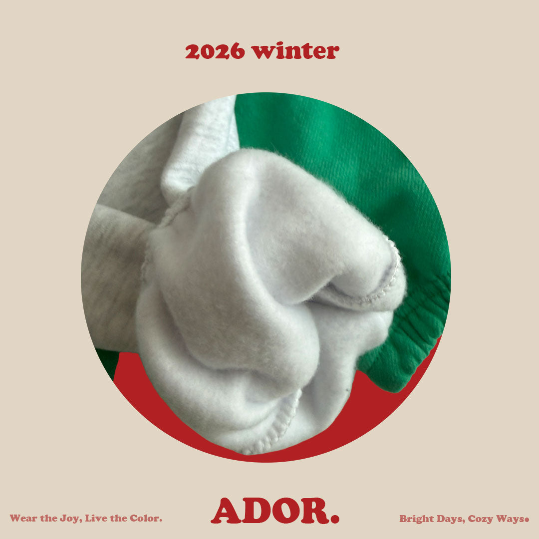 Ador.｜エンブレムスウェット【取り寄せ】