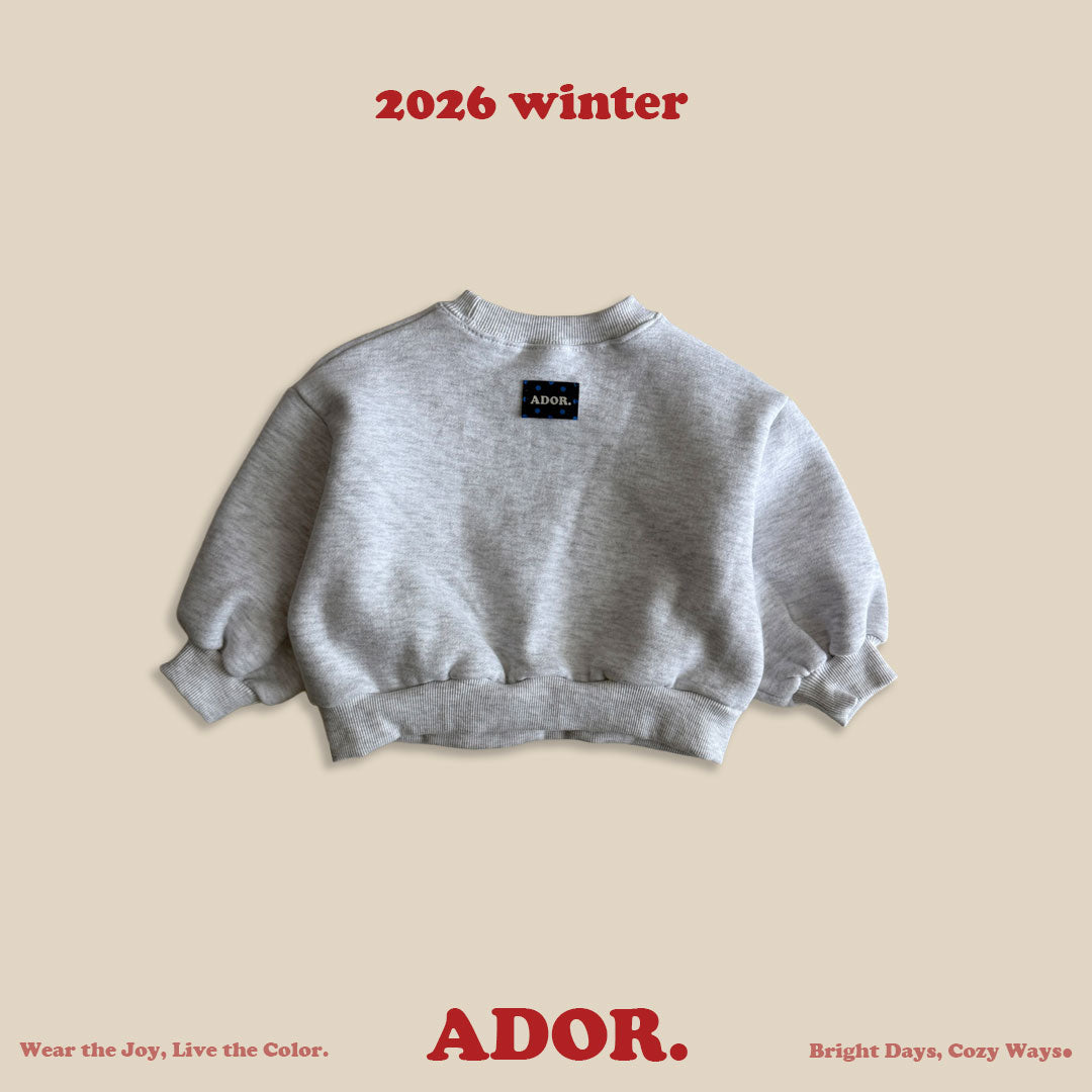 Ador.｜エンブレムスウェット【取り寄せ】