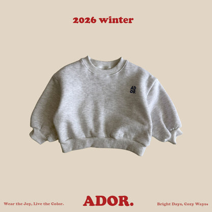 Ador.｜エンブレムスウェット【取り寄せ】