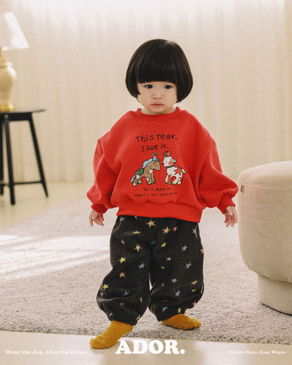 Ador.｜スターファニマルスウェット【取り寄せ】