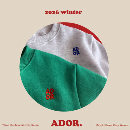 Ador.｜エンブレムスウェット【取り寄せ】