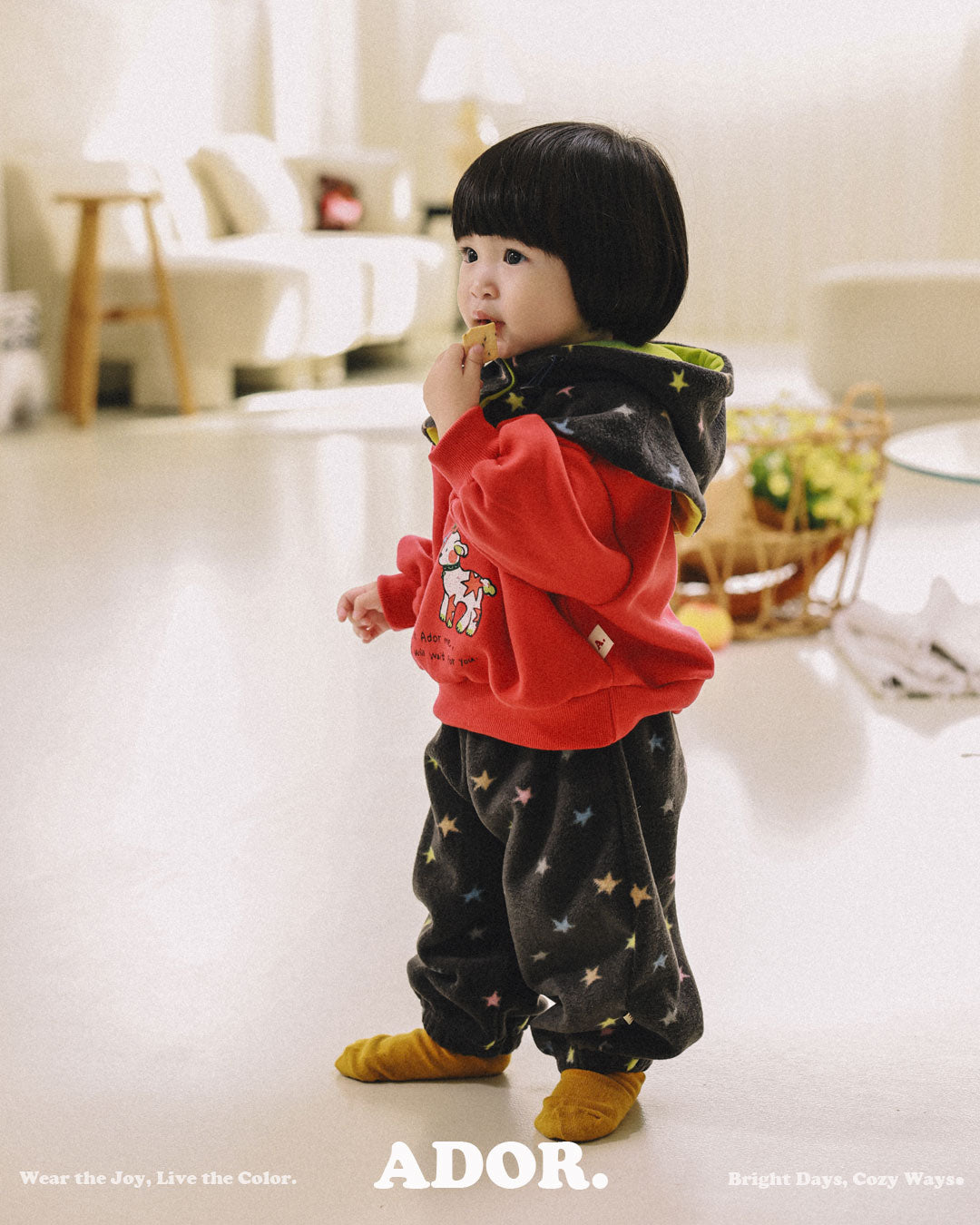 Ador.｜スターフリースパンツ【取り寄せ】