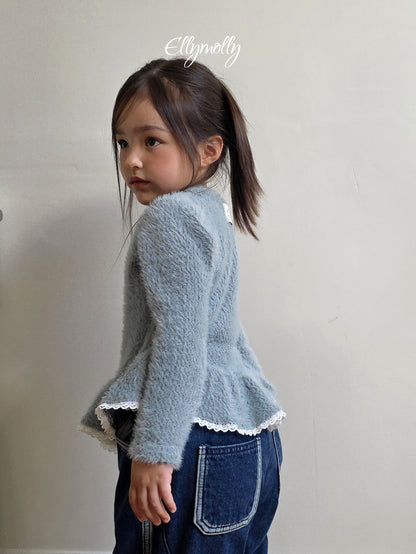 ELLY MOLLY｜スノーフレークフリルTシャツ【予約商品】