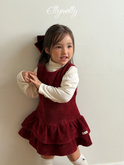 ELLY MOLLY｜スノーウォーマータートルネックT（無地）【予約商品】