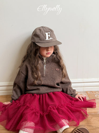 ELLY MOLLY｜アルデン ウールハーフジップ【予約商品】