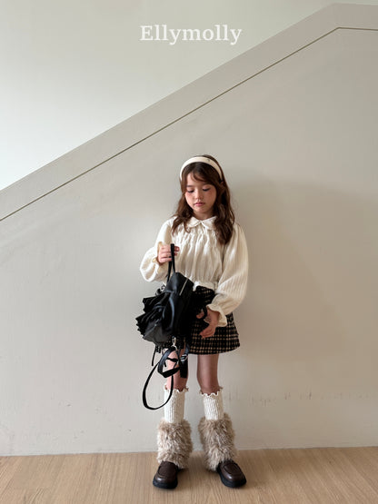 ELLY MOLLY｜スクエアフリルバッグ【予約商品】