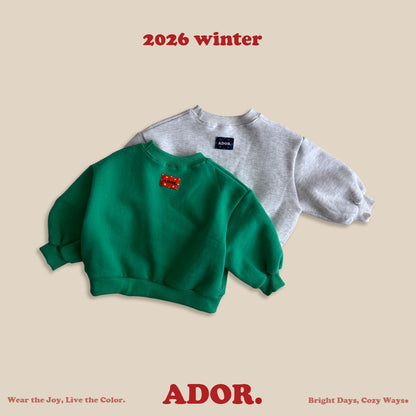 Ador.｜エンブレムスウェット【取り寄せ】