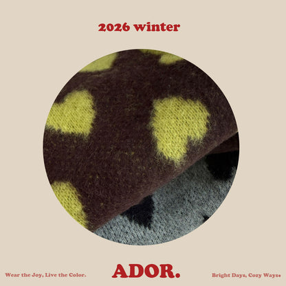 Ador.｜ハートカーディガン【取り寄せ】