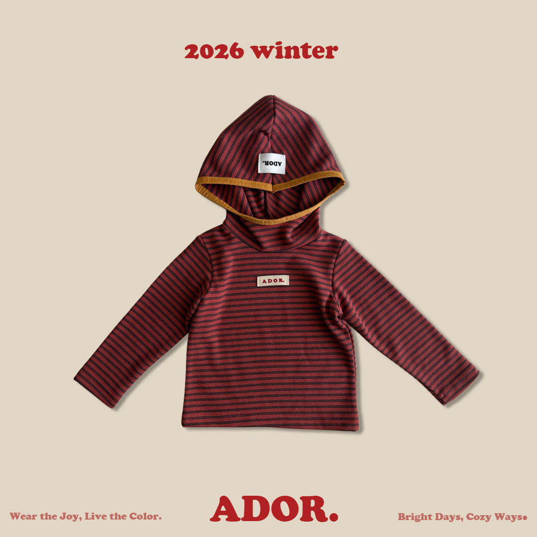 Ador.｜ハイネックフードTシャツ【取り寄せ】