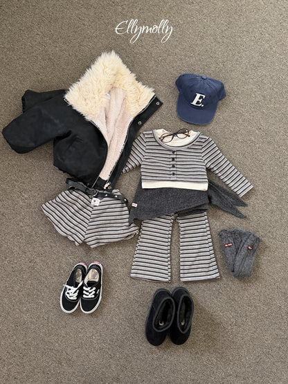 ELLY MOLLY｜ラテブーツカットパンツ【予約商品】