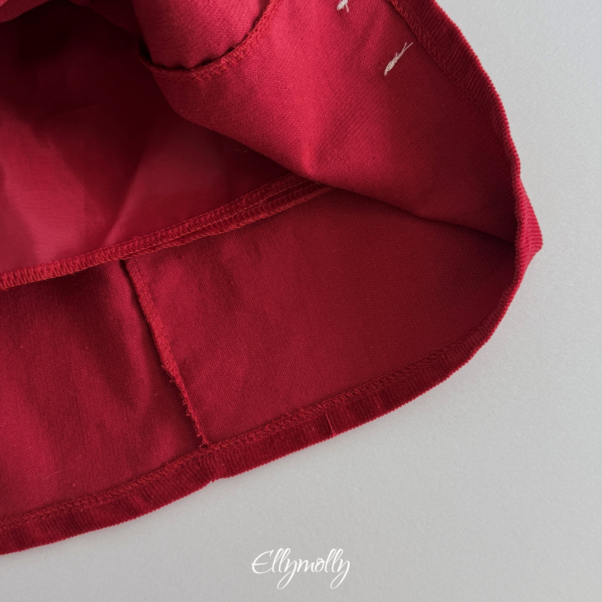 ELLY MOLLY｜ポンポンコーデュロイスカート【予約商品】