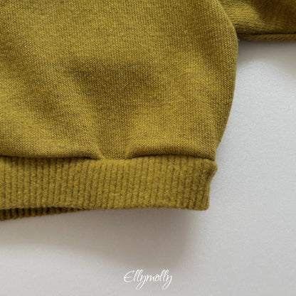 ELLY MOLLY｜アルデン ウールハーフジップ【予約商品】