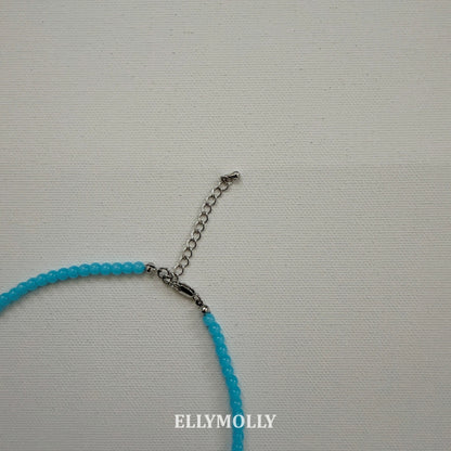 ELLY MOLLY｜馬ビーズネックレス【予約商品】