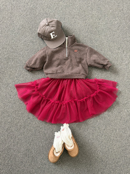 ELLY MOLLY｜アルデン ウールハーフジップ【予約商品】