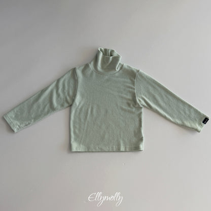 ELLY MOLLY｜スノーウォーマータートルネックT（無地）【予約商品】