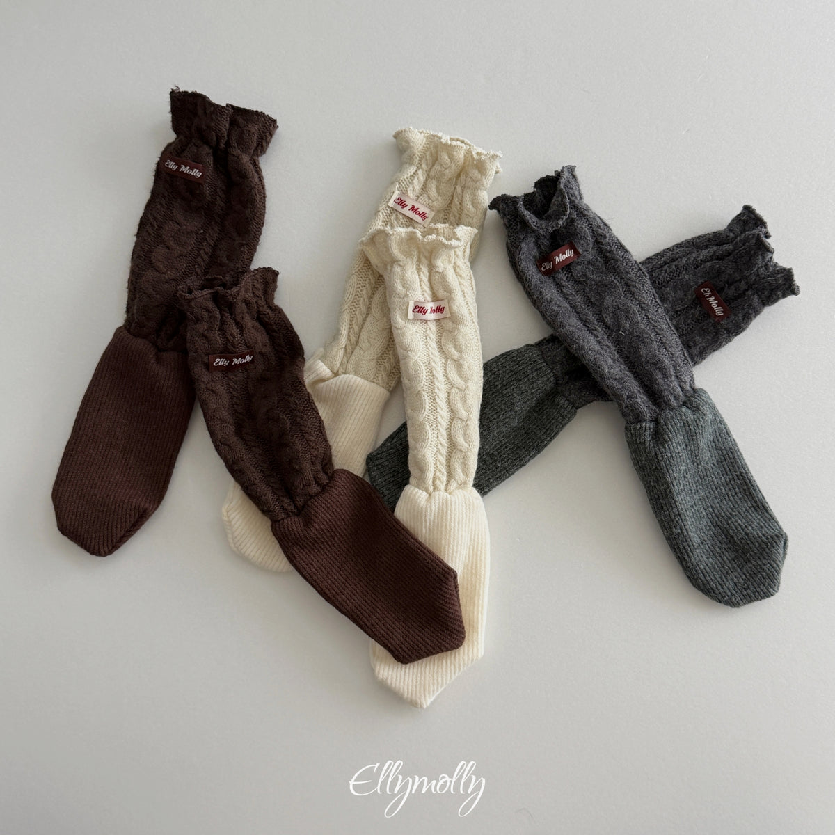 ELLY MOLLY｜ツイストウールソックス【予約商品】