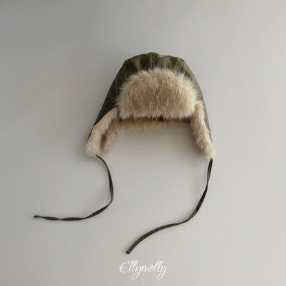 ELLY MOLLY｜エスキモーファー耳あて付きパディングキャップ【予約商品】