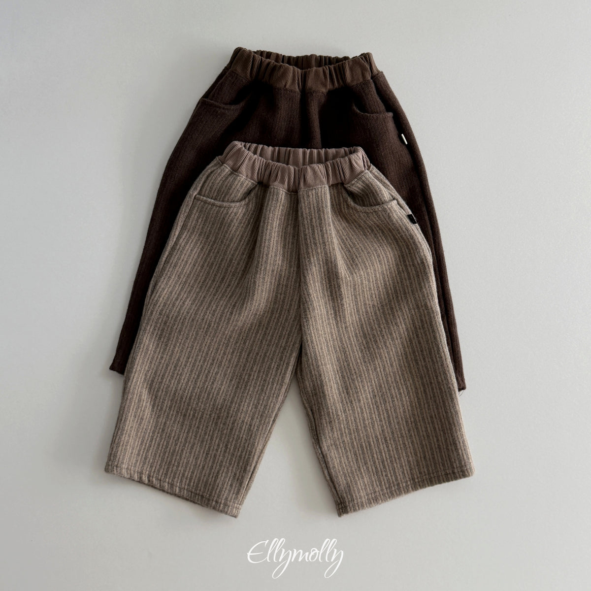 ELLY MOLLY｜シェイドタックパンツ【予約商品】