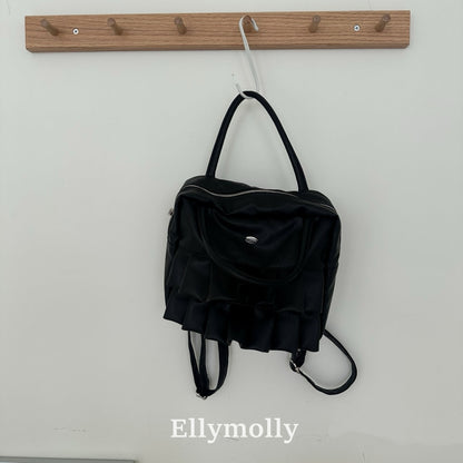 ELLY MOLLY｜スクエアフリルバッグ【予約商品】