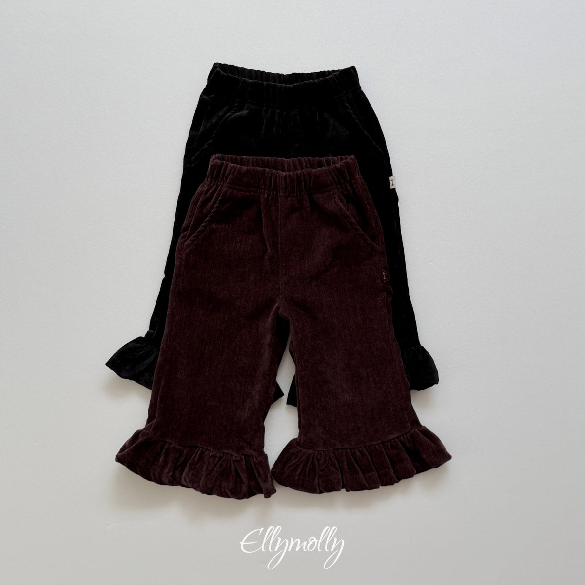 ELLY MOLLY｜ホリック裏起毛フリルパンツ【予約商品】