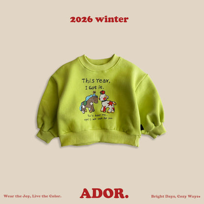 Ador.｜スターファニマルスウェット【取り寄せ】