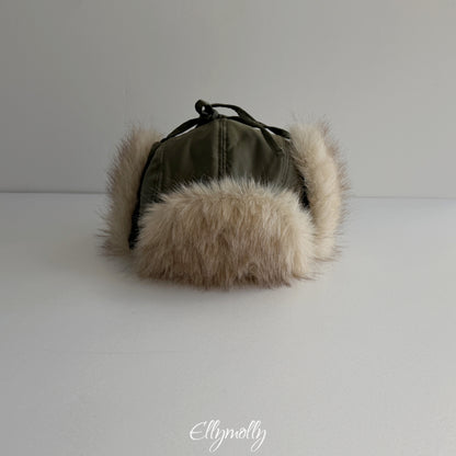 ELLY MOLLY｜エスキモーファー耳あて付きパディングキャップ【予約商品】