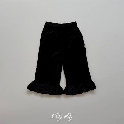 ELLY MOLLY｜ホリック裏起毛フリルパンツ【予約商品】