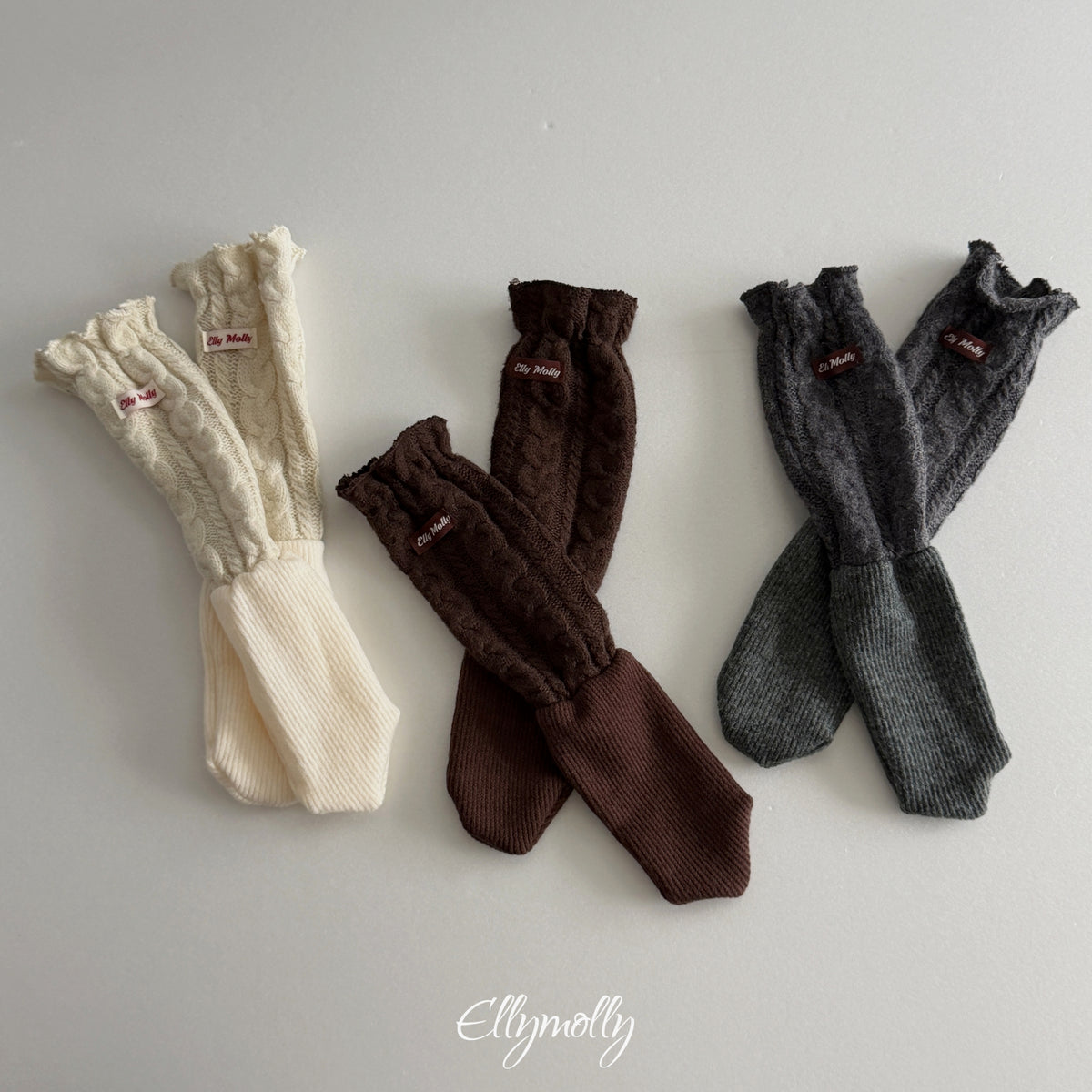 ELLY MOLLY｜ツイストウールソックス【予約商品】