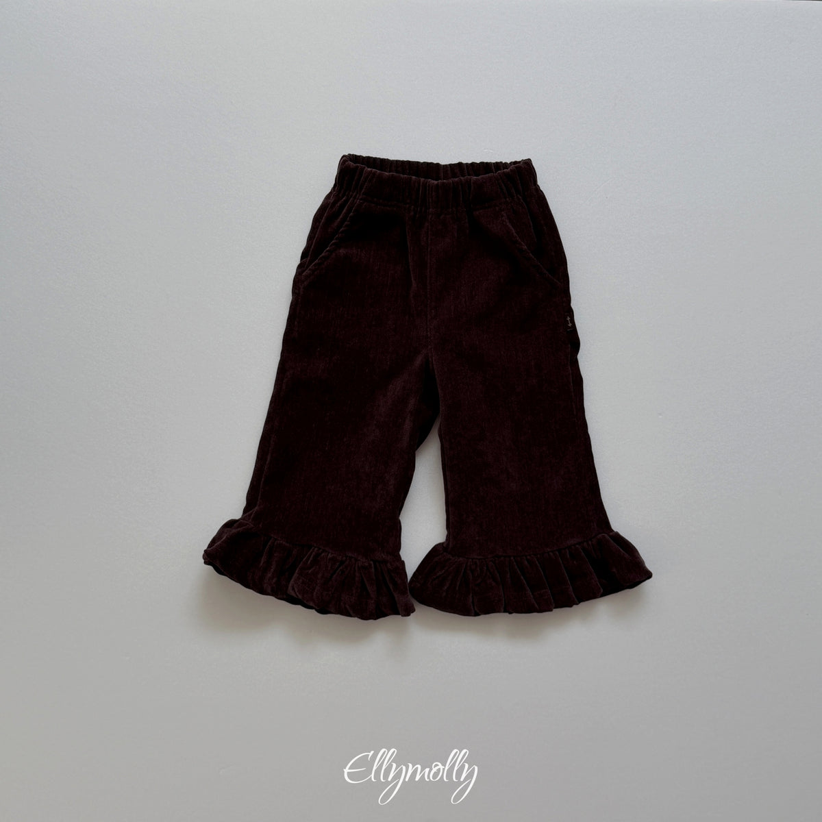 ELLY MOLLY｜ホリック裏起毛フリルパンツ【予約商品】
