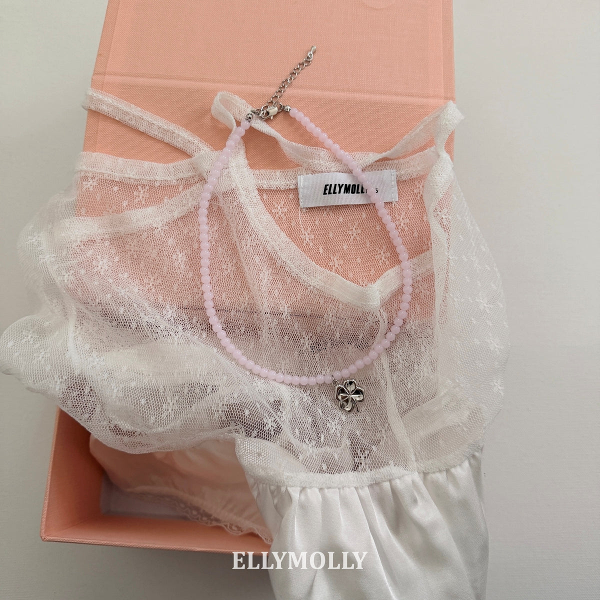 ELLY MOLLY｜馬ビーズネックレス【予約商品】