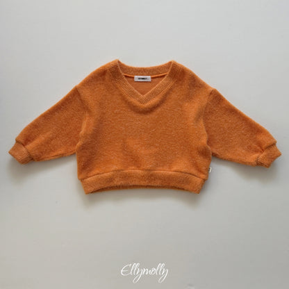 ELLY MOLLY｜シカゴブラッシュ Vネックトップス【予約商品】