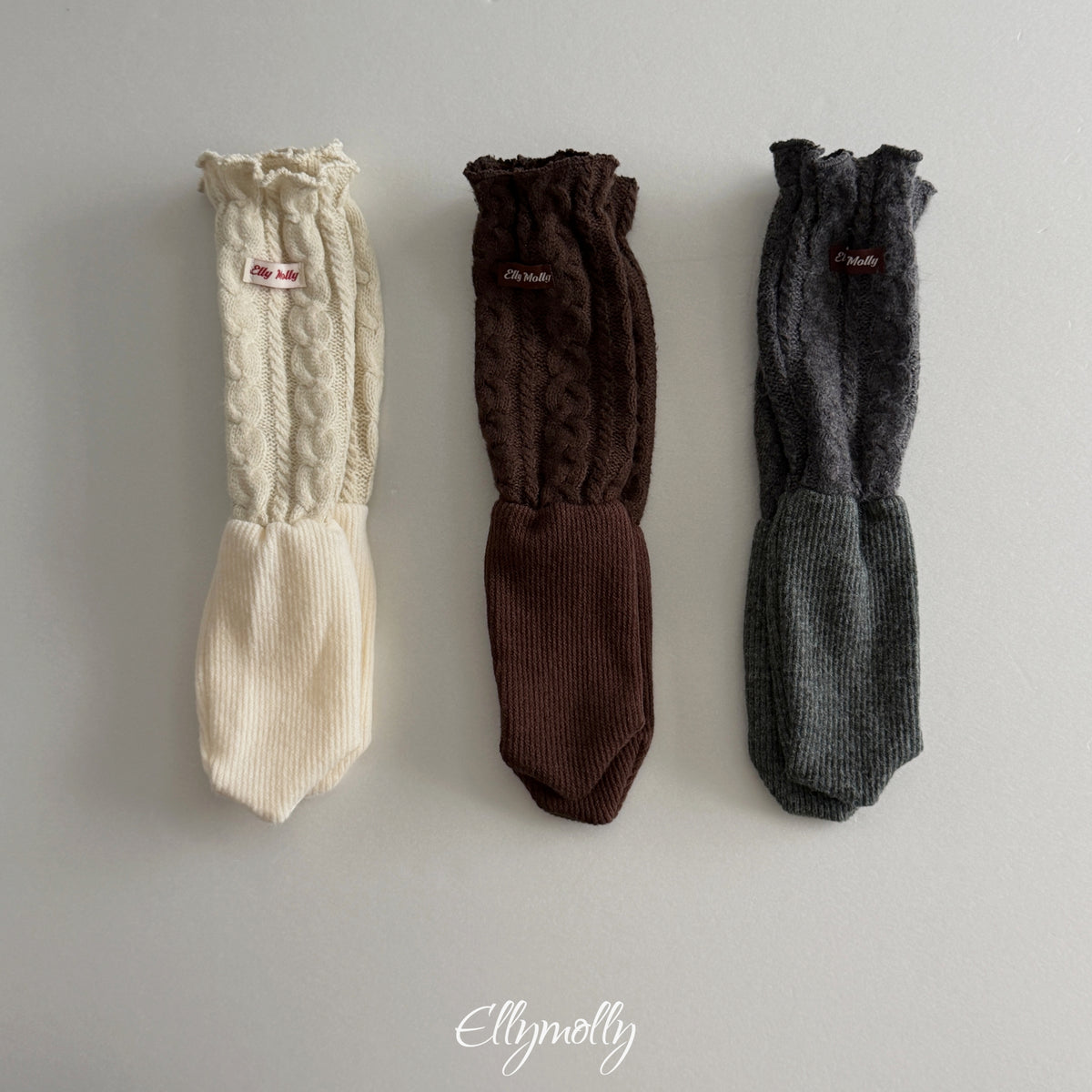 ELLY MOLLY｜ツイストウールソックス【予約商品】