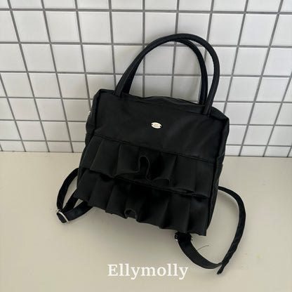 ELLY MOLLY｜スクエアフリルバッグ【予約商品】