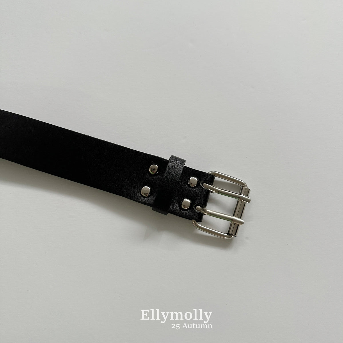 ELLY MOLLY｜ツーラインスタッズベルト【予約商品】