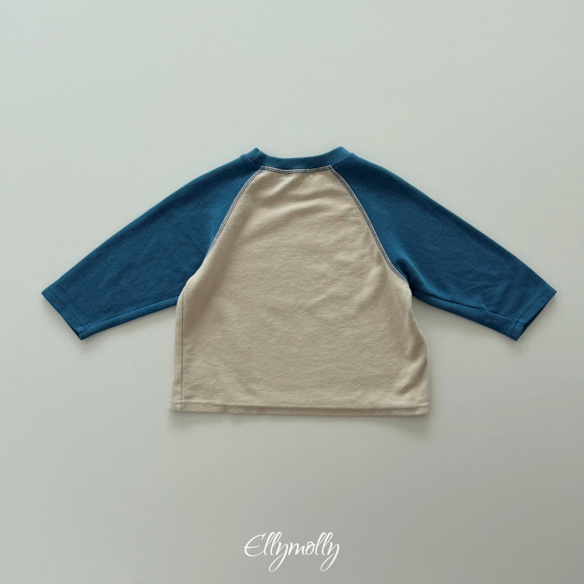 ELLY MOLLY｜ラオン配色ラグランTシャツ【予約商品】