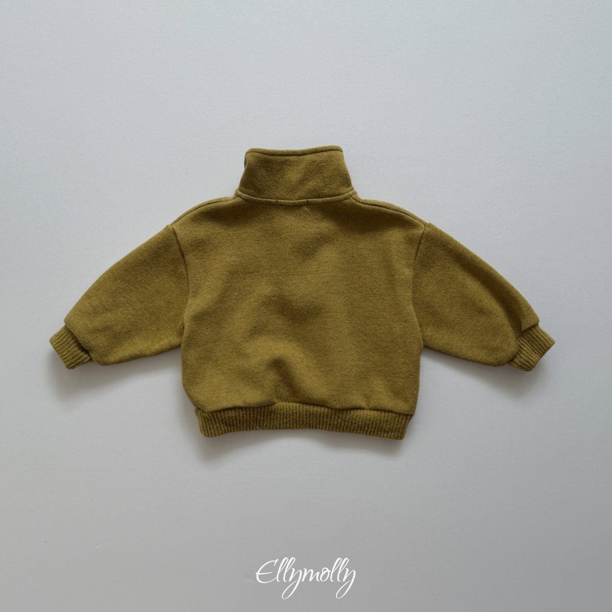 ELLY MOLLY｜アルデン ウールハーフジップ【予約商品】