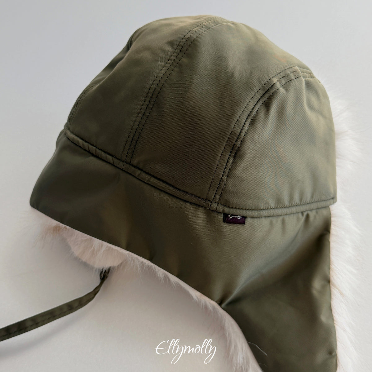 ELLY MOLLY｜エスキモーファー耳あて付きパディングキャップ【予約商品】