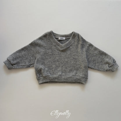 ELLY MOLLY｜シカゴブラッシュ Vネックトップス【予約商品】