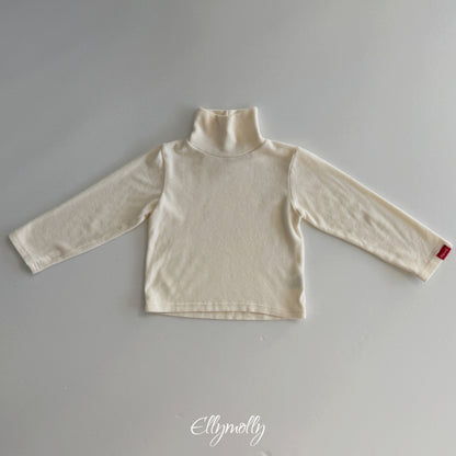 ELLY MOLLY｜スノーウォーマータートルネックT（無地）【予約商品】