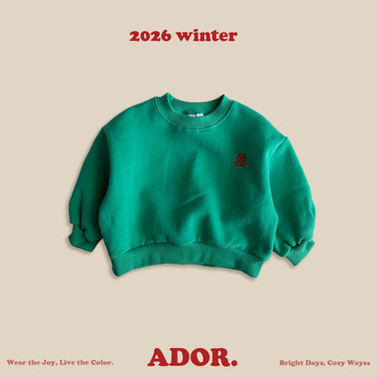 Ador.｜エンブレムスウェット【取り寄せ】